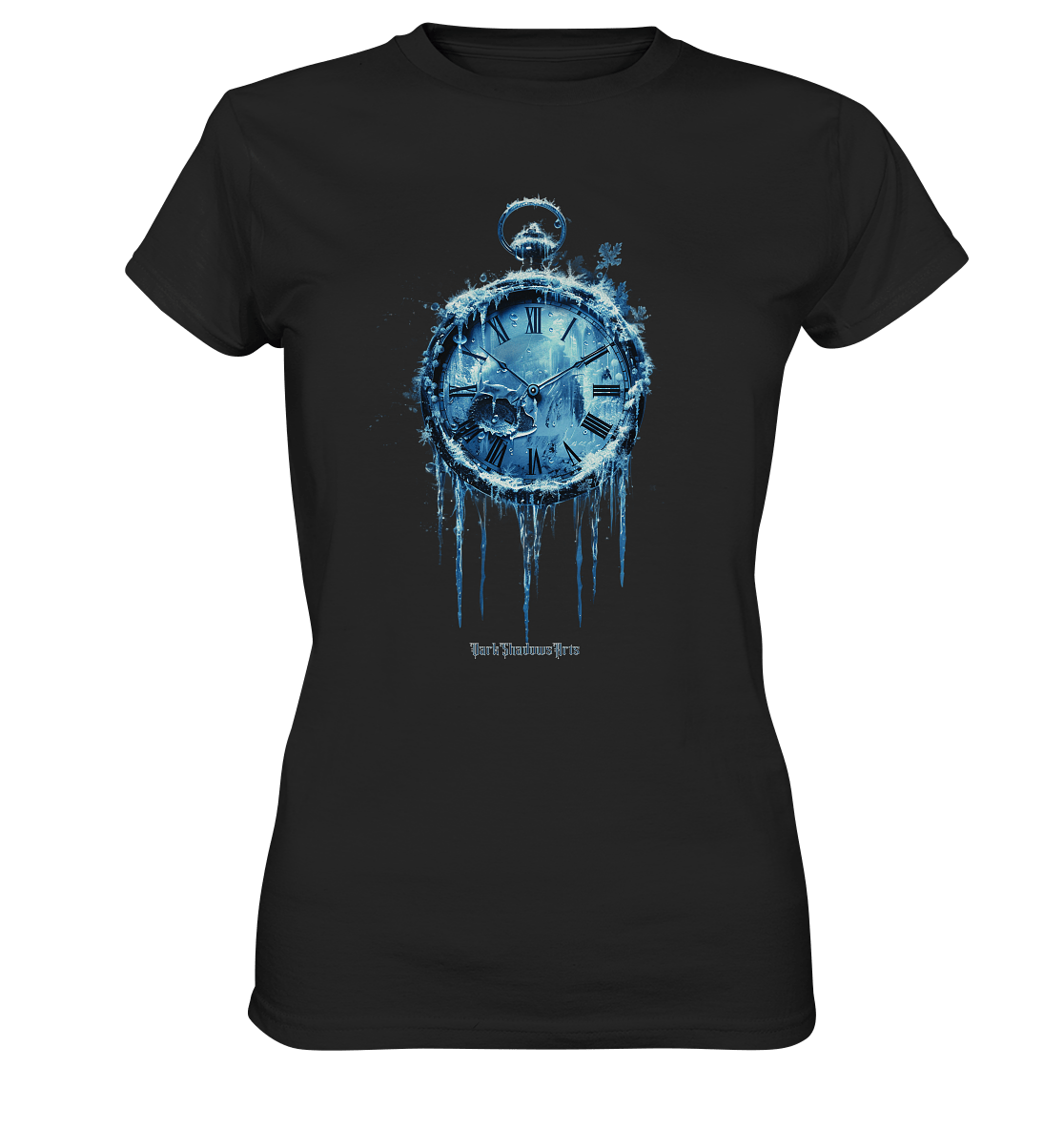 Gefrorene Zeit – Mystischer Eisschatten - Ladies Premium Shirt | Lady - Shirts | Dark Shadows Arts