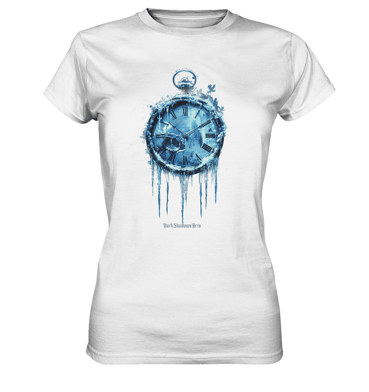 Gefrorene Zeit – Mystischer Eisschatten - Ladies Premium Shirt | Lady - Shirts | Dark Shadows Arts