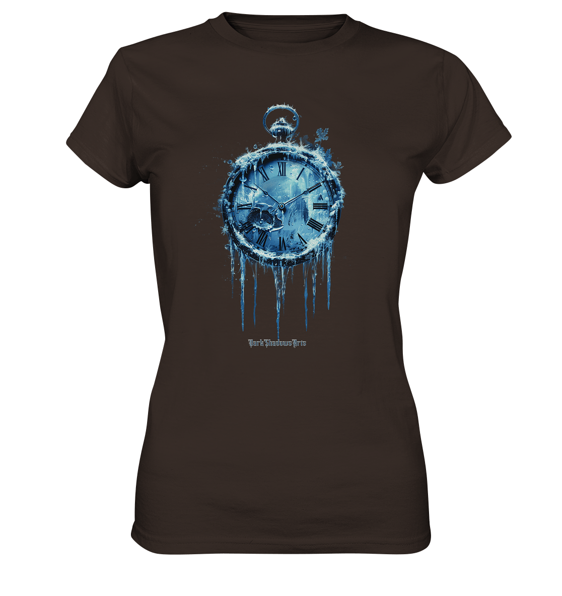 Gefrorene Zeit – Mystischer Eisschatten - Ladies Premium Shirt | Lady - Shirts | Dark Shadows Arts