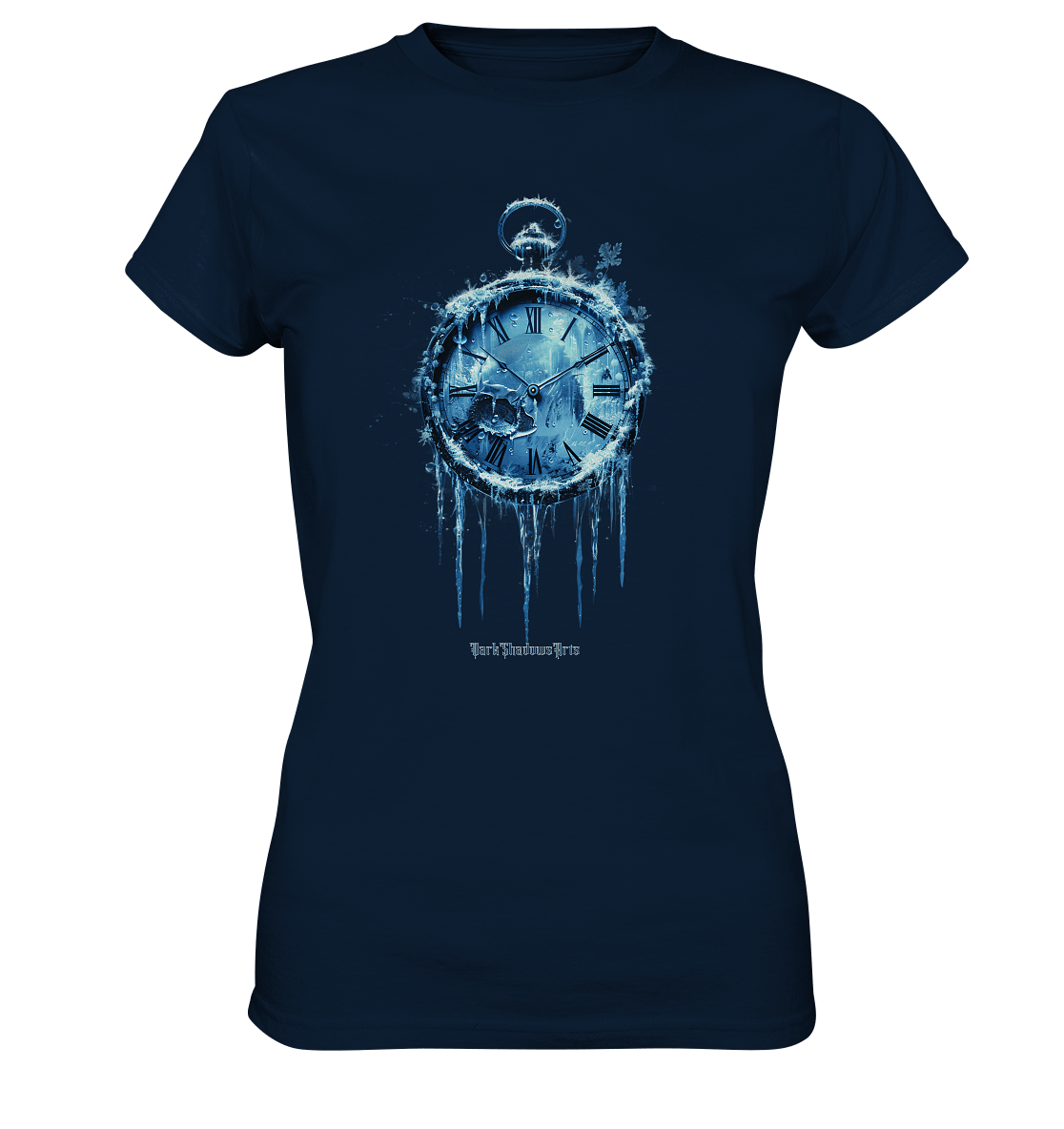 Gefrorene Zeit – Mystischer Eisschatten - Ladies Premium Shirt | Lady - Shirts | Dark Shadows Arts