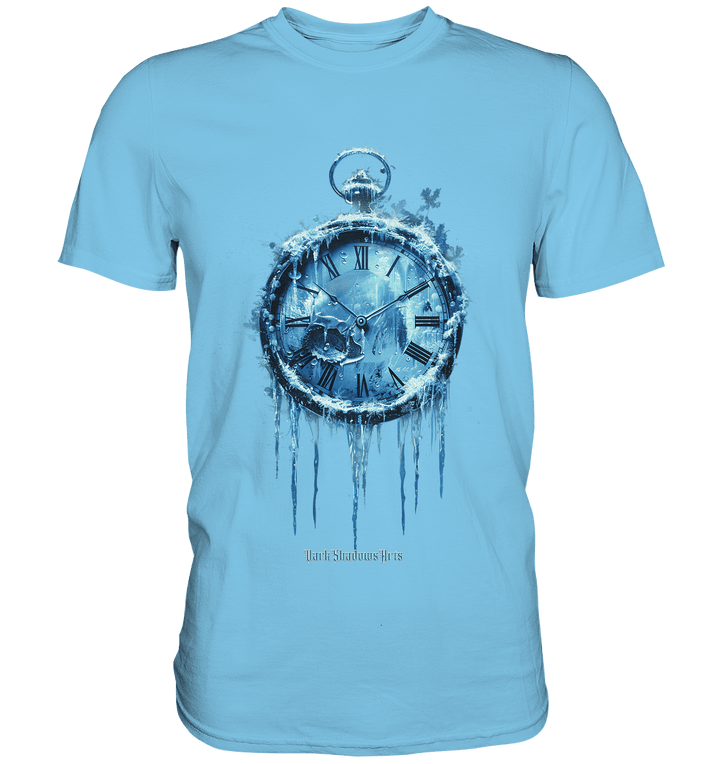 Gefrorene Zeit – Mystischer Eisschatten - Premium Shirt | Unisex - Shirts | Dark Shadows Arts