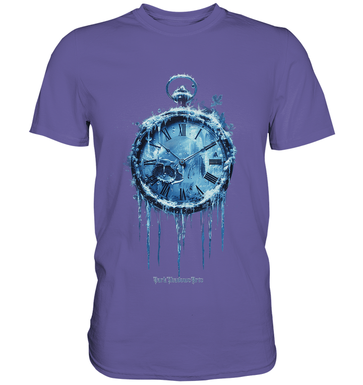 Gefrorene Zeit – Mystischer Eisschatten - Premium Shirt | Unisex - Shirts | Dark Shadows Arts