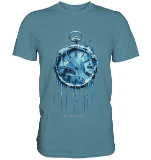 Gefrorene Zeit – Mystischer Eisschatten - Premium Shirt | Unisex - Shirts | Dark Shadows Arts