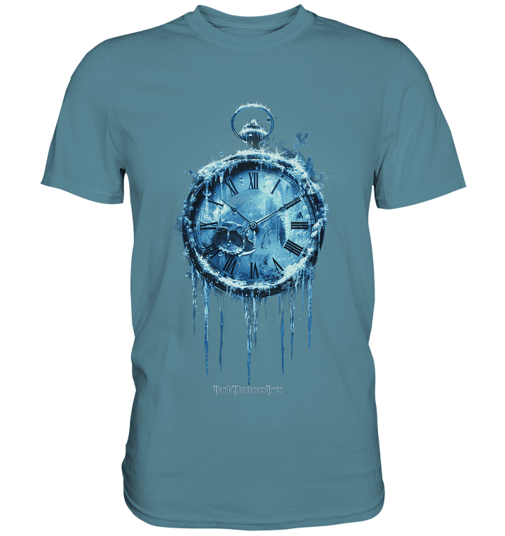 Gefrorene Zeit – Mystischer Eisschatten - Premium Shirt | Unisex - Shirts | Dark Shadows Arts