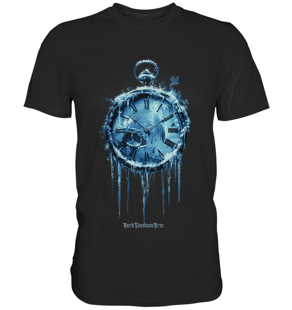 Gefrorene Zeit – Mystischer Eisschatten - Premium Shirt | Unisex - Shirts | Dark Shadows Arts