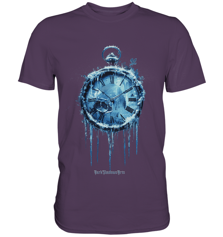 Gefrorene Zeit – Mystischer Eisschatten - Premium Shirt | Unisex - Shirts | Dark Shadows Arts
