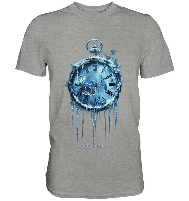 Gefrorene Zeit – Mystischer Eisschatten - Premium Shirt | Unisex - Shirts | Dark Shadows Arts