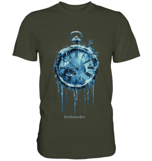 Gefrorene Zeit – Mystischer Eisschatten - Premium Shirt | Unisex - Shirts | Dark Shadows Arts