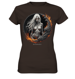 Geheimnisvolle Weiße – Die Herrscherin der Schattenwelt - Ladies Premium Shirt | Lady - Shirts | Dark Shadows Arts