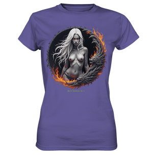 Geheimnisvolle Weiße – Die Herrscherin der Schattenwelt - Ladies Premium Shirt | Lady - Shirts | Dark Shadows Arts
