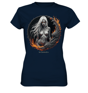 Geheimnisvolle Weiße – Die Herrscherin der Schattenwelt - Ladies Premium Shirt | Lady - Shirts | Dark Shadows Arts