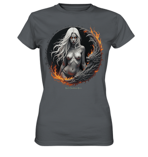 Geheimnisvolle Weiße – Die Herrscherin der Schattenwelt - Ladies Premium Shirt | Lady - Shirts | Dark Shadows Arts