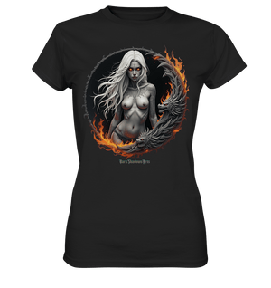 Geheimnisvolle Weiße – Die Herrscherin der Schattenwelt - Ladies Premium Shirt | Lady - Shirts | Dark Shadows Arts