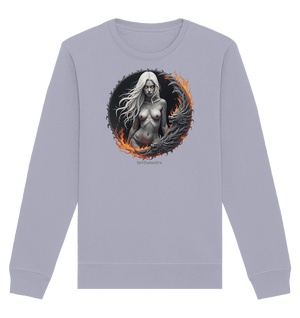 Geheimnisvolle Weiße – Die Herrscherin der Schattenwelt - Organic Basic Unisex Sweatshirt | Sweatshirts | Dark Shadows Arts