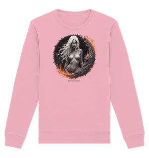 Geheimnisvolle Weiße – Die Herrscherin der Schattenwelt - Organic Basic Unisex Sweatshirt | Sweatshirts | Dark Shadows Arts