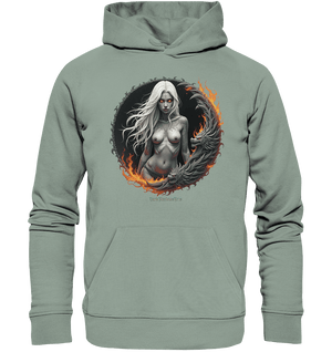 Geheimnisvolle Weiße – Die Herrscherin der Schattenwelt - Organic Hoodie | Hoodies | Dark Shadows Arts