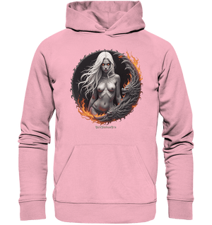 Geheimnisvolle Weiße – Die Herrscherin der Schattenwelt - Organic Hoodie | Hoodies | Dark Shadows Arts
