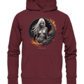Geheimnisvolle Weiße – Die Herrscherin der Schattenwelt - Organic Hoodie | Hoodies | Dark Shadows Arts