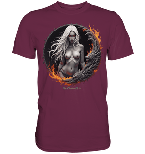 Geheimnisvolle Weiße – Die Herrscherin der Schattenwelt - Premium Shirt | Unisex - Shirts | Dark Shadows Arts