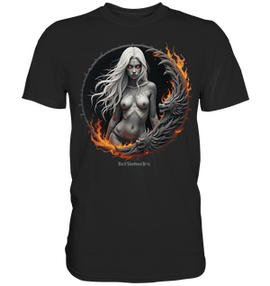 Geheimnisvolle Weiße – Die Herrscherin der Schattenwelt - Premium Shirt | Unisex - Shirts | Dark Shadows Arts