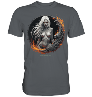 Geheimnisvolle Weiße – Die Herrscherin der Schattenwelt - Premium Shirt | Unisex - Shirts | Dark Shadows Arts