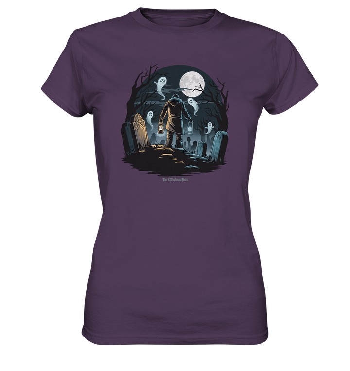 Geisterhafte Nacht – Wächter des Friedhofs - Ladies Premium Shirt | Lady - Shirts | Dark Shadows Arts