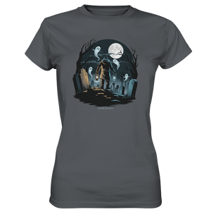 Geisterhafte Nacht – Wächter des Friedhofs - Ladies Premium Shirt | Lady - Shirts | Dark Shadows Arts