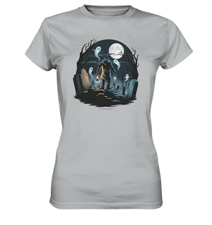 Geisterhafte Nacht – Wächter des Friedhofs - Ladies Premium Shirt | Lady - Shirts | Dark Shadows Arts