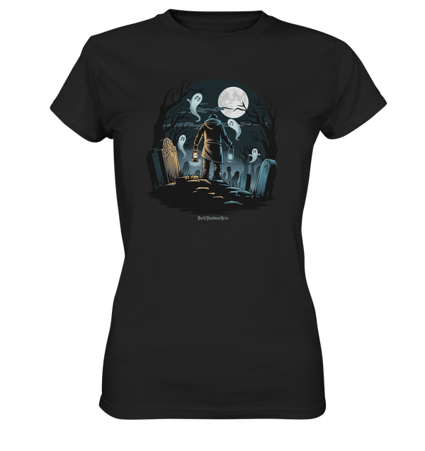 Geisterhafte Nacht – Wächter des Friedhofs - Ladies Premium Shirt | Lady - Shirts | Dark Shadows Arts