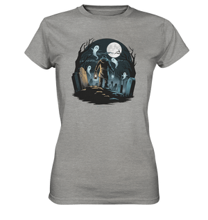Geisterhafte Nacht – Wächter des Friedhofs - Ladies Premium Shirt | Lady - Shirts | Dark Shadows Arts