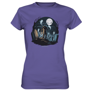 Geisterhafte Nacht – Wächter des Friedhofs - Ladies Premium Shirt | Lady - Shirts | Dark Shadows Arts