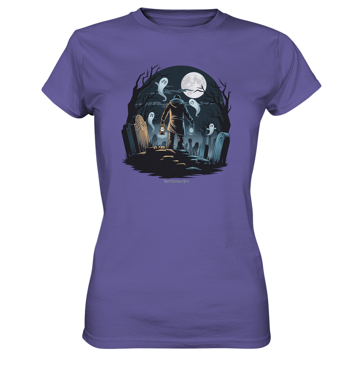 Geisterhafte Nacht – Wächter des Friedhofs - Ladies Premium Shirt | Lady - Shirts | Dark Shadows Arts