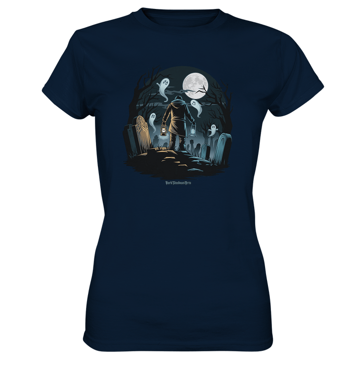 Geisterhafte Nacht – Wächter des Friedhofs - Ladies Premium Shirt | Lady - Shirts | Dark Shadows Arts