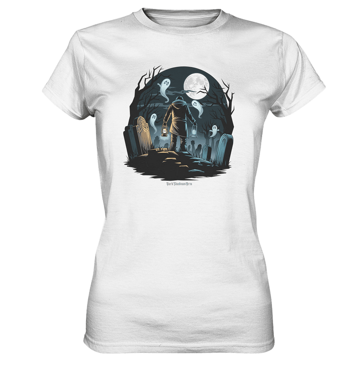 Geisterhafte Nacht – Wächter des Friedhofs - Ladies Premium Shirt | Lady - Shirts | Dark Shadows Arts