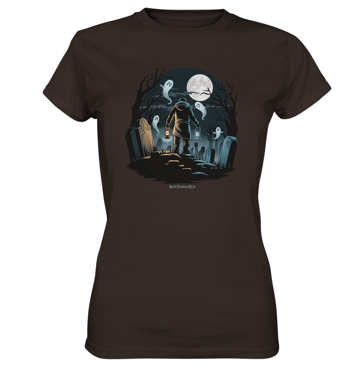 Geisterhafte Nacht – Wächter des Friedhofs - Ladies Premium Shirt | Lady - Shirts | Dark Shadows Arts