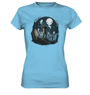Geisterhafte Nacht – Wächter des Friedhofs - Ladies Premium Shirt | Lady - Shirts | Dark Shadows Arts