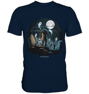 Geisterhafte Nacht – Wächter des Friedhofs - Premium Shirt | Unisex - Shirts | Dark Shadows Arts
