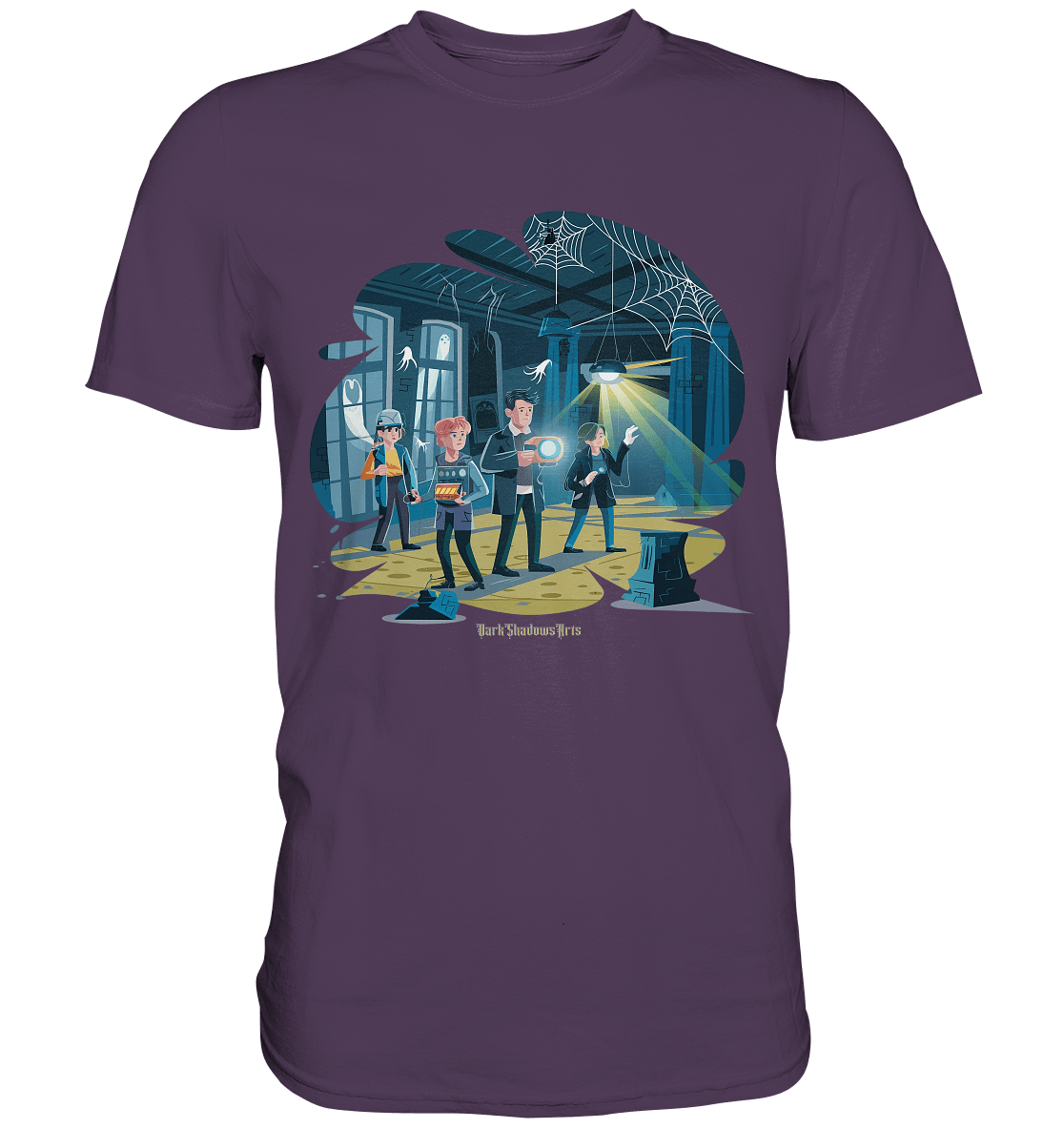 Geisterjagd - Abenteuer – Geheimnisse der Vergangenheit - Premium Shirt | Unisex - Shirts | Dark Shadows Arts