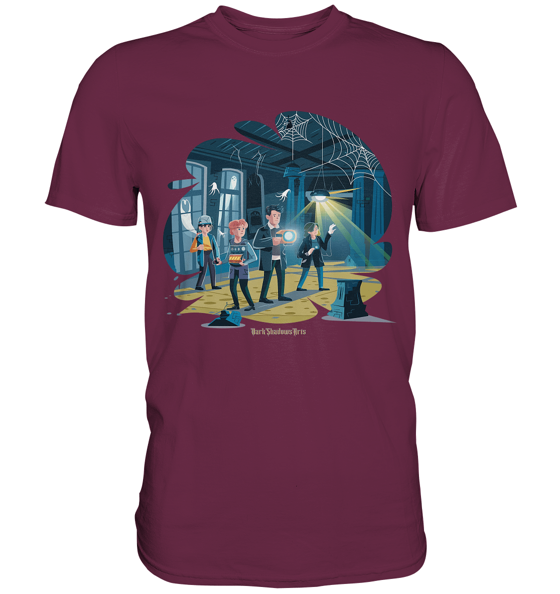 Geisterjagd - Abenteuer – Geheimnisse der Vergangenheit - Premium Shirt | Unisex - Shirts | Dark Shadows Arts