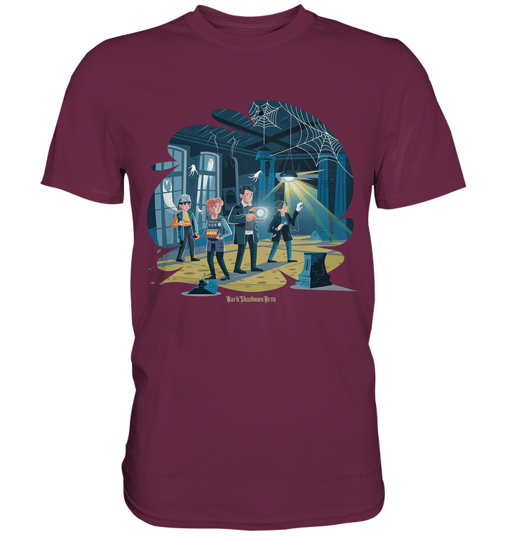 Geisterjagd - Abenteuer – Geheimnisse der Vergangenheit - Premium Shirt | Unisex - Shirts | Dark Shadows Arts
