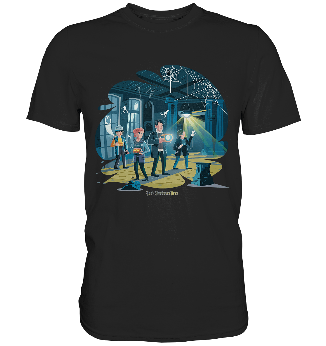 Geisterjagd - Abenteuer – Geheimnisse der Vergangenheit - Premium Shirt | Unisex - Shirts | Dark Shadows Arts