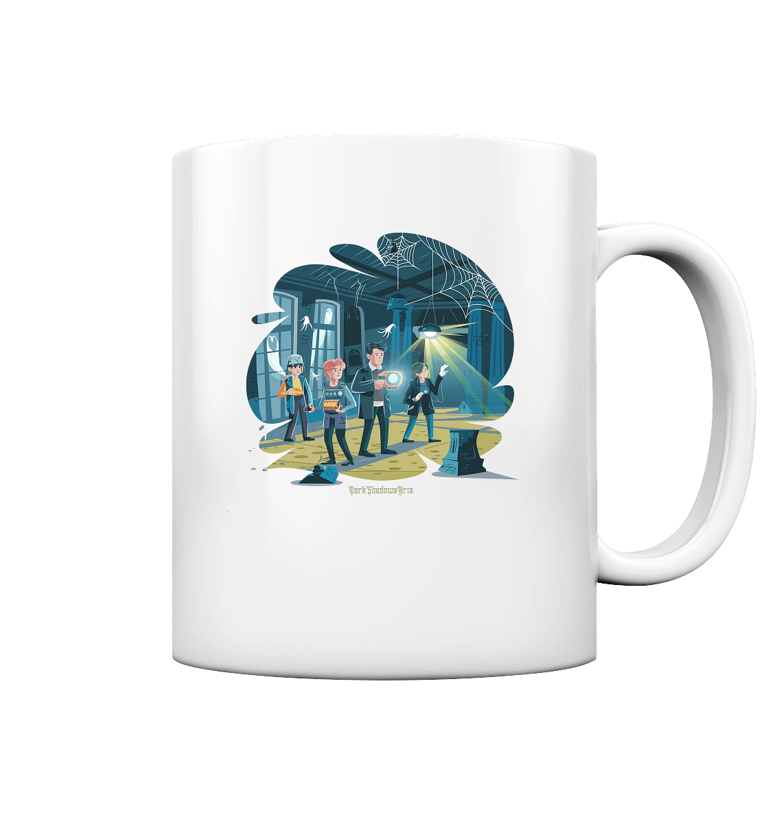 Geisterjagd - Abenteuer – Geheimnisse der Vergangenheit - Tasse glossy | Trinkgefäße | Dark Shadows Arts
