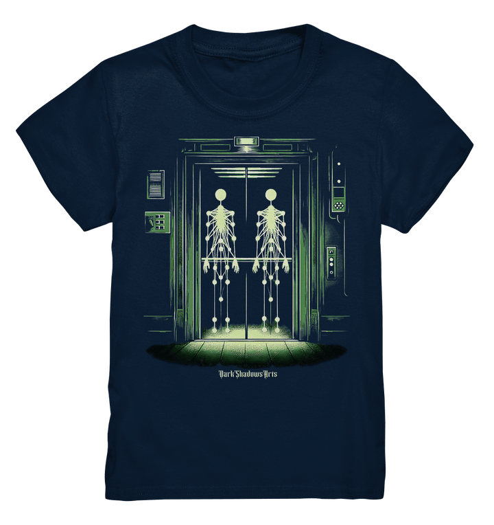 Geisterjagd im alten Aufzug Kinect Spuk - Kids Premium Shirt | Kids & Babys | Dark Shadows Arts