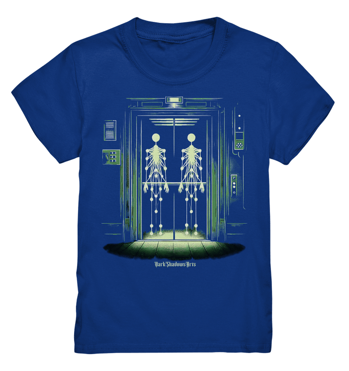 Geisterjagd im alten Aufzug Kinect Spuk - Kids Premium Shirt | Kids & Babys | Dark Shadows Arts