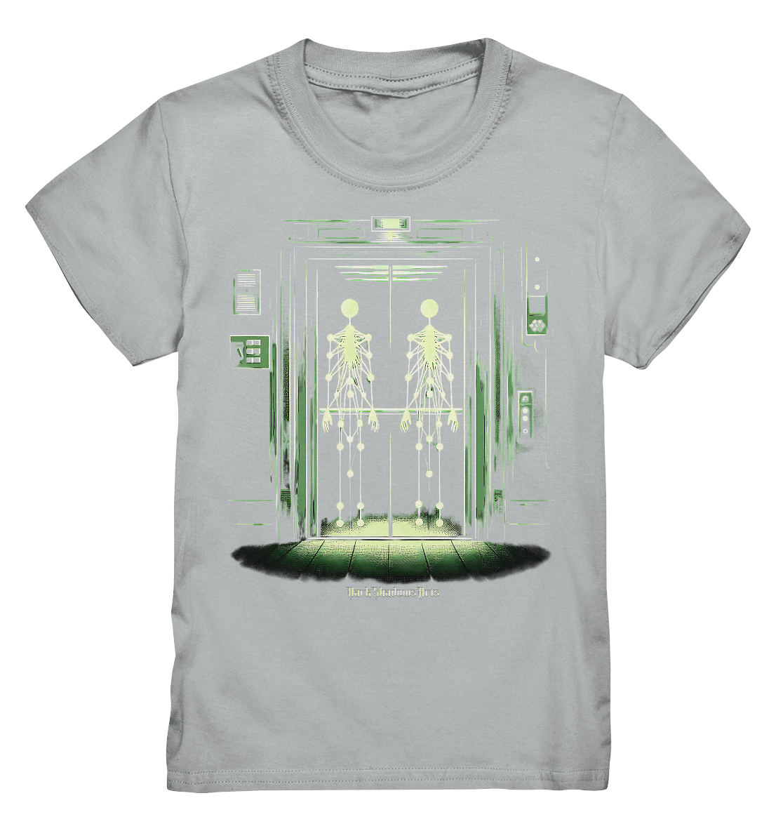 Geisterjagd im alten Aufzug Kinect Spuk - Kids Premium Shirt | Kids & Babys | Dark Shadows Arts