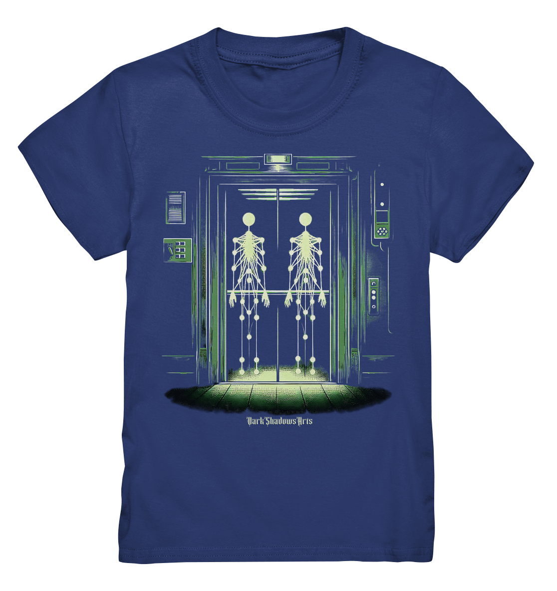 Geisterjagd im alten Aufzug Kinect Spuk - Kids Premium Shirt | Kids & Babys | Dark Shadows Arts