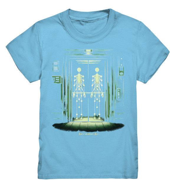 Geisterjagd im alten Aufzug Kinect Spuk - Kids Premium Shirt | Kids & Babys | Dark Shadows Arts