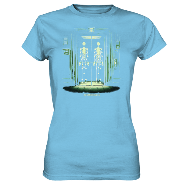Geisterjagd im alten Aufzug Kinect Spuk - Ladies Premium Shirt | Lady - Shirts | Dark Shadows Arts