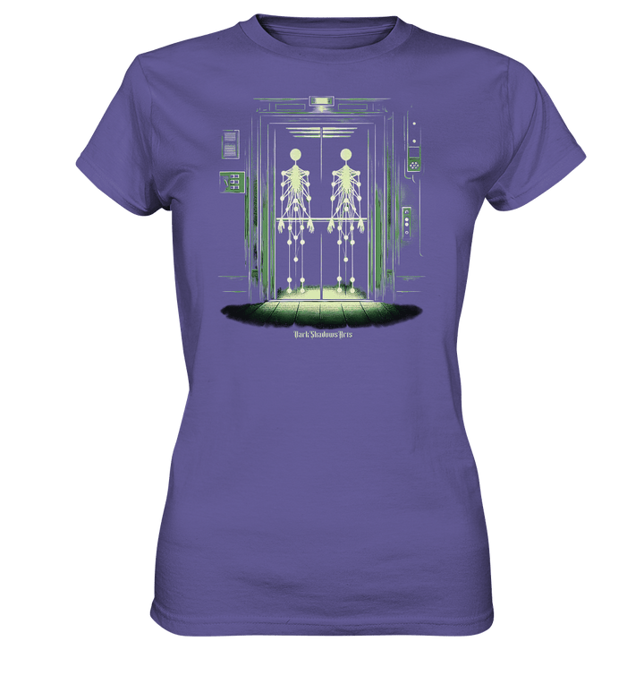 Geisterjagd im alten Aufzug Kinect Spuk - Ladies Premium Shirt | Lady - Shirts | Dark Shadows Arts
