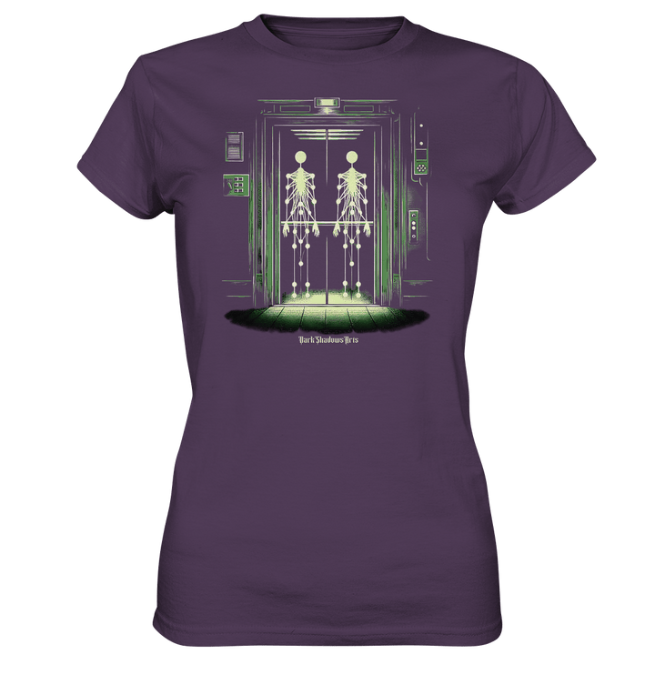 Geisterjagd im alten Aufzug Kinect Spuk - Ladies Premium Shirt | Lady - Shirts | Dark Shadows Arts